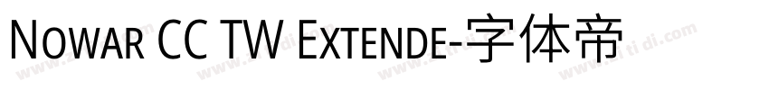 Nowar CC TW Extende字体转换